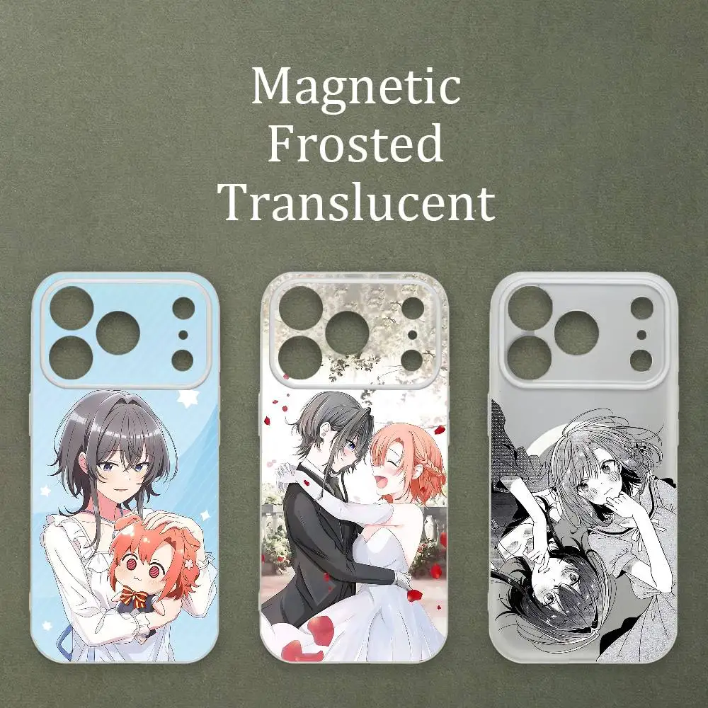 

W-Whisper Me a Love Song Printed Case For MagSafe Matte Frosted Semi Clear TPU For iPhone 15 17 16 11 12 14 13 Pro Max