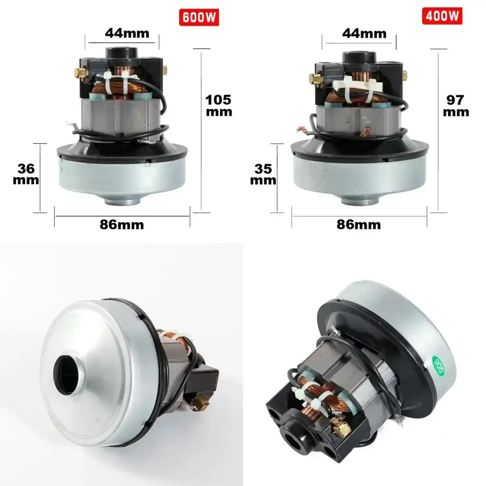 

WAP01 SC861A Vacuum Cleaner Motor Motor Accessories 400W600 Watt Handheld Push Rod Dual-Use Sa2801 Diameter 86MM