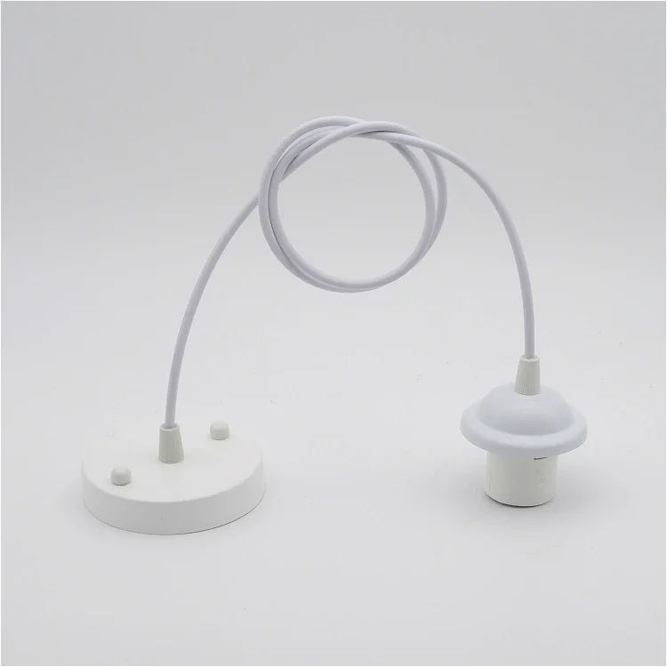 E27 lamp holder/straight plate hanging wire/paper lantern haging lamp line/whole tooth wire lighting accessories DIY