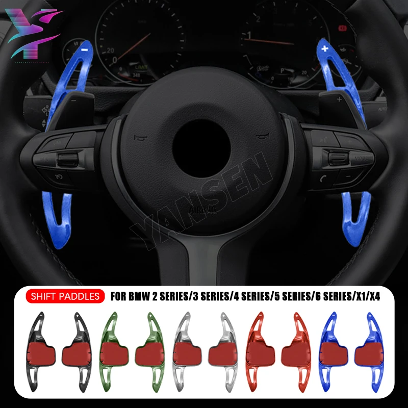 

Shift Paddle Carbon Fiber Steering Wheel DSG For BMW F30 F31 F32 F10 F20 F22 F15 F16 GT Z4 X1 X3 X4 X5 X6
