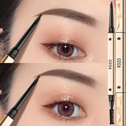 1PC Waterproof Eyebrow Pencil Black Brown Natural Lasting No Blooming Eyes Makeup Sweat-proof Professional Brow Tattoo Tint Pen