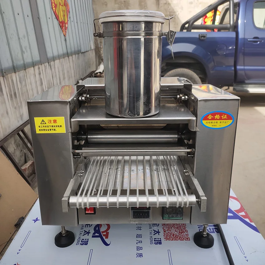 Pembuat Crepe Pancake Wajan Penggorengan Kue Crepe Cina Mesin Pembuat Crepe