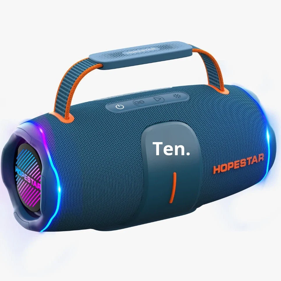 Hopestar H53pro High-Performance Portable IPX-6 Waterproof RGB LED Lighting for 70W Speaker for Outdoor Parties & Travel