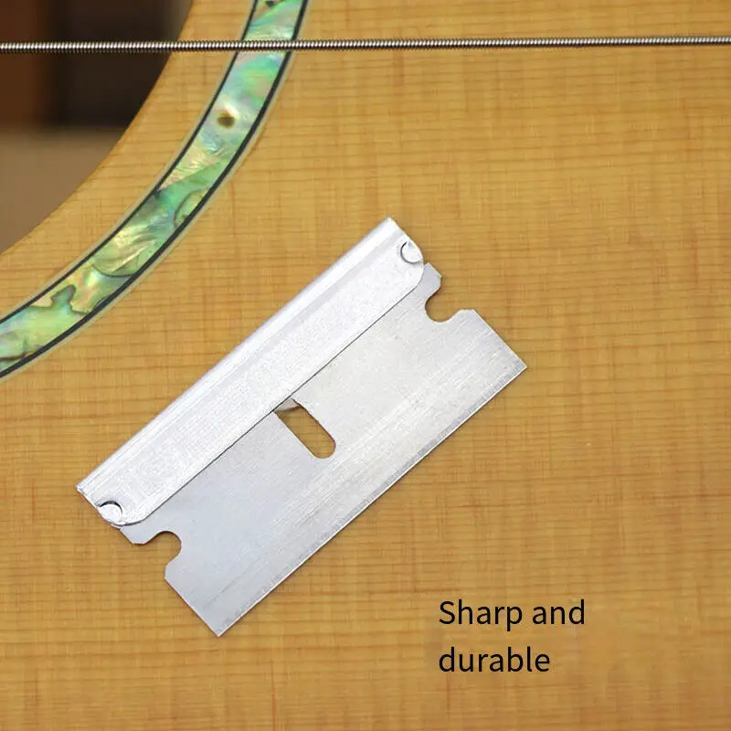 U.S. Imported Scraper Single-sided Blade Hand-held Sharp Micro-carving Folk Electric Guitar Repair and Maintenance Tool