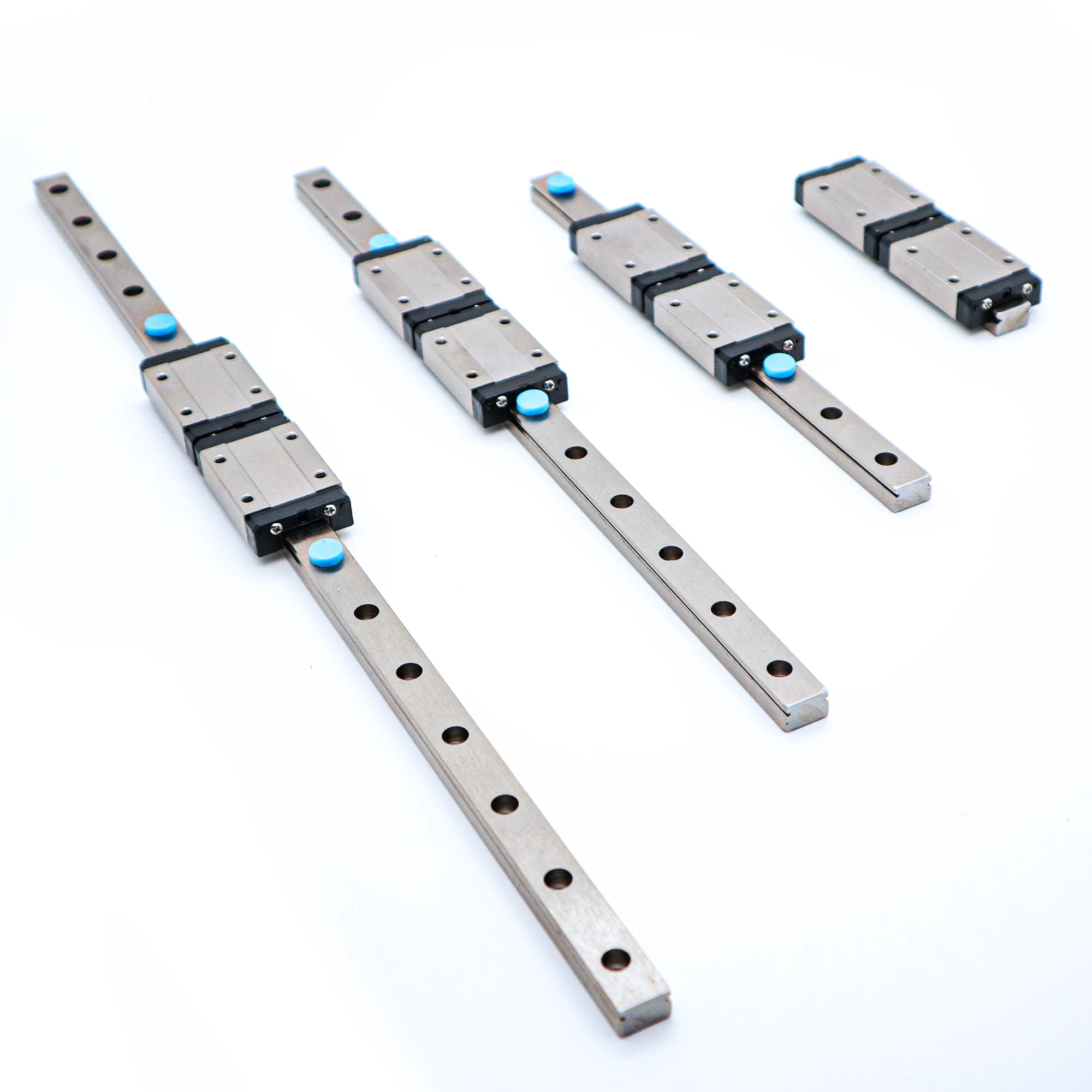 سكة توجيه خطية مصغرة من سلسلة MGN مع كتلتين MGN7 MGN9 MGN12 MGN15 (النوع C أو H) مثالية لأجهزة CNC والطابعات ثلاثية الأبعاد ونقش الليزر ومعدات الأتمتة #4