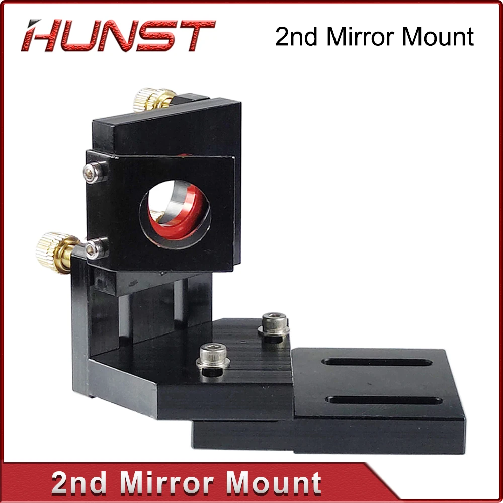 Imagem -03 - Black Laser Lens Integrative Mount For Lase Engraving Cutting Machine 25 mm segundo Laser Mount Mirror Hunst-co2