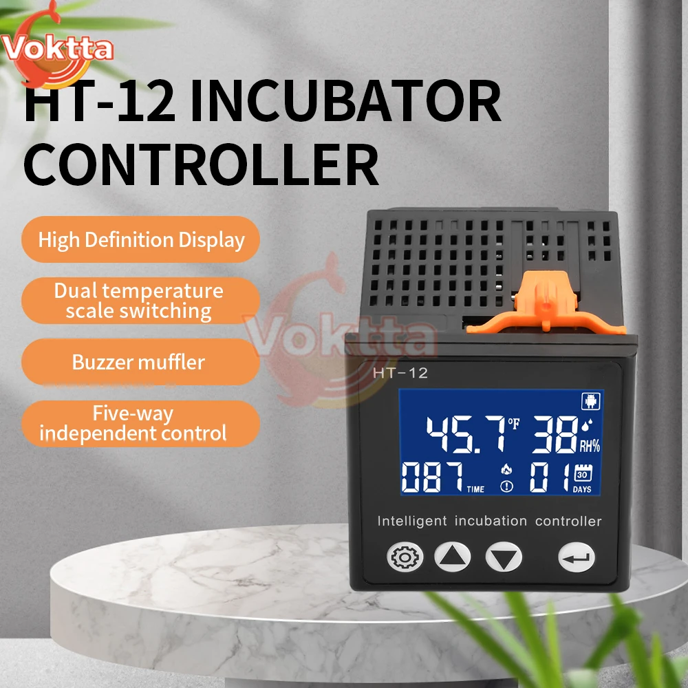 AC220V Digital Temperature And Humidity Controller Incubator Thermostat W sensor