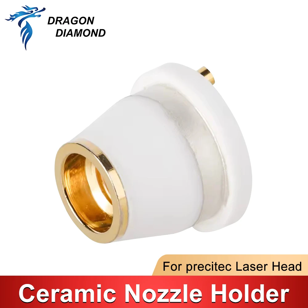 1PC KT M1.5′′ KS Laser Ceramic Nozzle Holder Protective M5 Thread Dia.13mm for precitec M1.5′′ KS Laser Head Nozzle Part