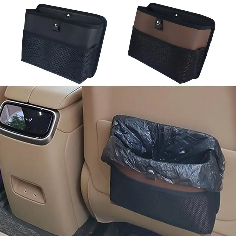 Car Door Organizer Car Seat Organizer Backseat Vehicle Garbage Storage Bin For SUVs RVs Door Headrest Waste Storage Case