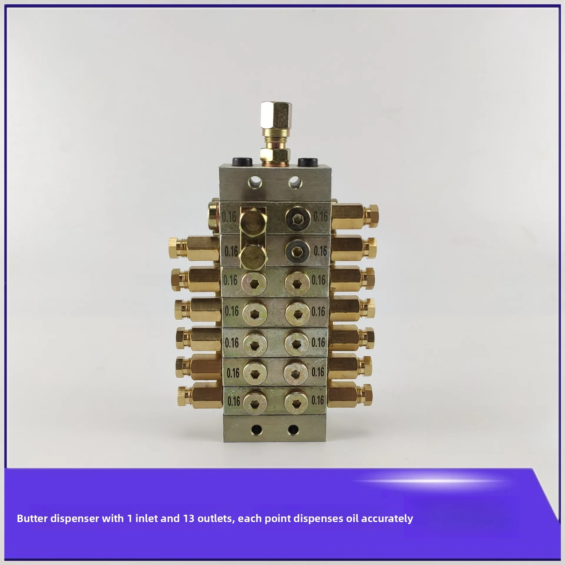 Sany Mixed Butter Oil Circuit Lubrication Disc Type Progressive Grease Thin Oil Separator JPQ1 Type