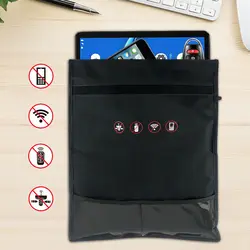 Mobile Phone Signal Shielding Bag Faraday Cage Pouch Car Key Laptop Bank Card Privacy Protection Bag Anti-radiation Bag