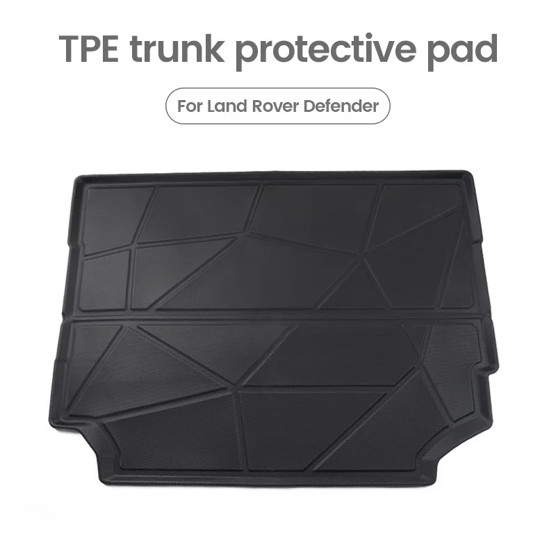 

be suitable for Land Rover Defender 110 trunk mat TPE rubber tail mat waterproof interior modification special