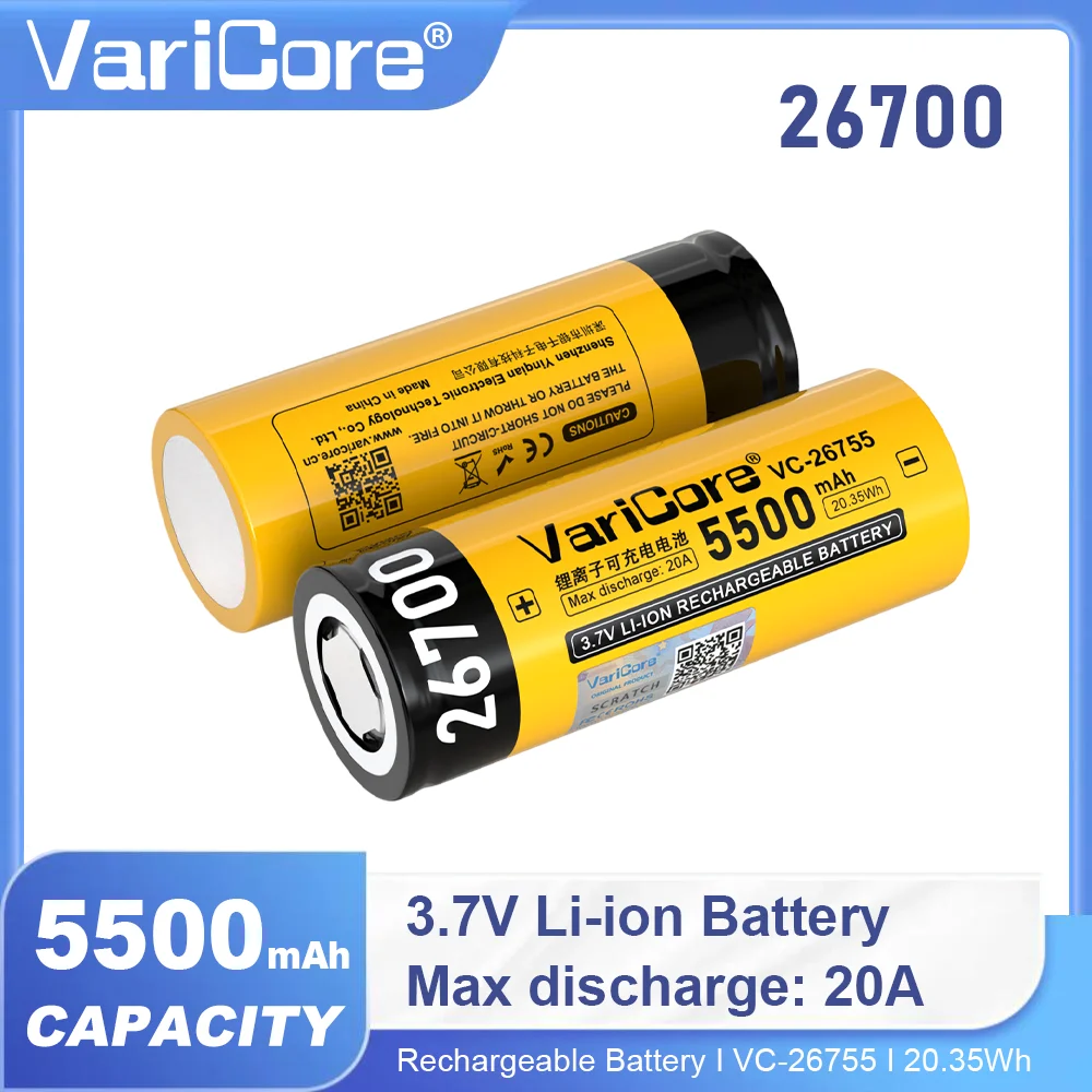 Varicore 3.7V 26700… - image
