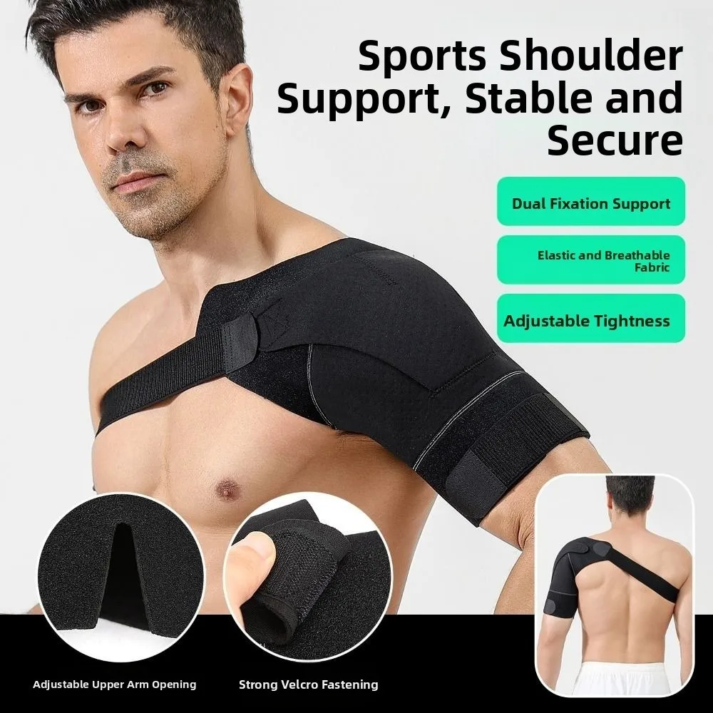 

Adjustable Shoulder Strap Support Compression Stability Brace Shoulder Brace Anti Dislocation Breathable Arm Straps Fitness