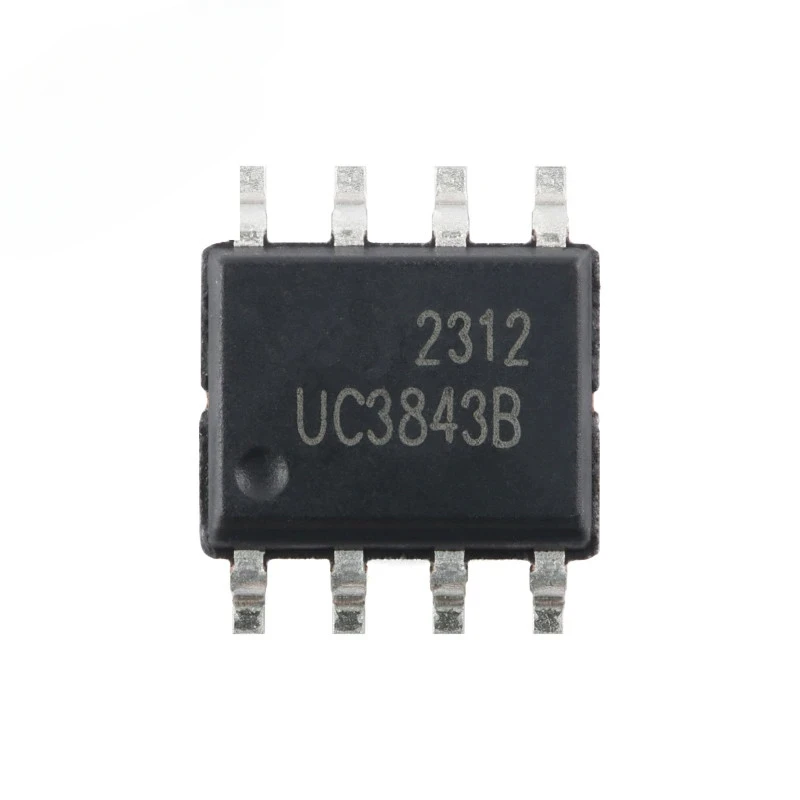 10pcs/1pc UC3843B SOP-8 UC3843 3843B 3843 SOP8 고성능 전류 모드 PWM 컨트롤러 칩 IC 새로운 원본