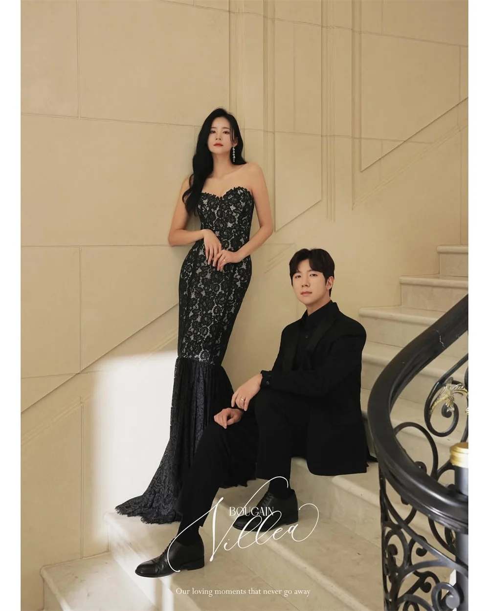 Eleganckie czarne sukienki wieczorowe z koronki, koreańskie sesje zdjęciowe ślubne, sukienki syreny z dekoltem w serduszko, długie sukienki na przyjęcie, gorset, szyte na miarę, 2026