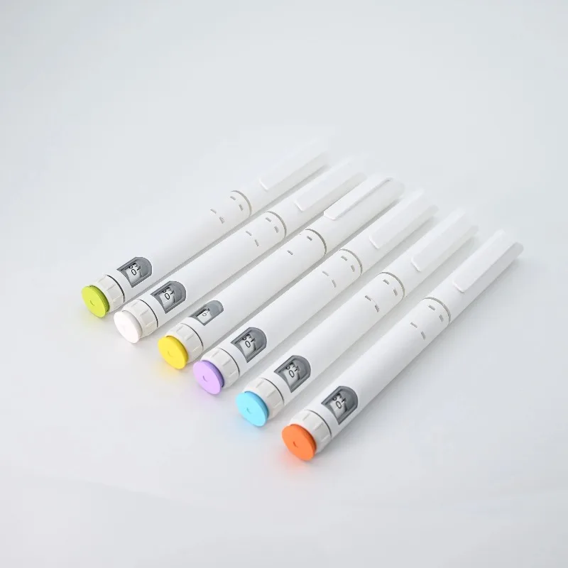 High Quality 5-10PCS Disposable Insulin Injection Pens Portable Insulin Injection Device Medication 60U Magic Pen