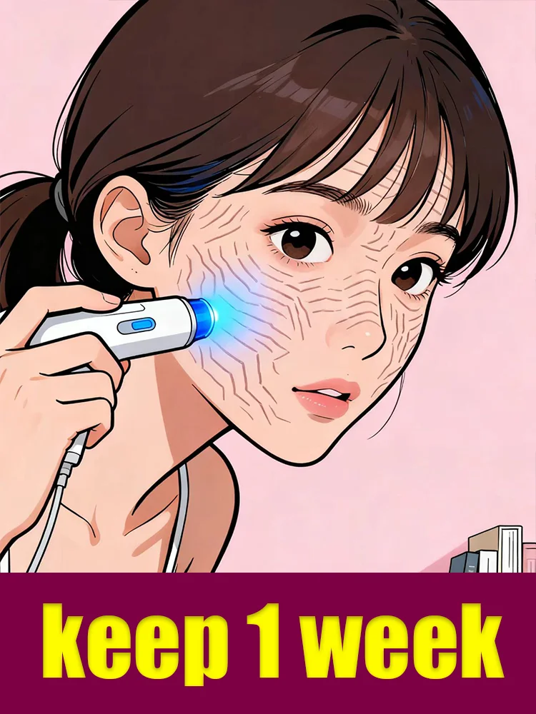 

Smooth away the scars and lines of time within a week.