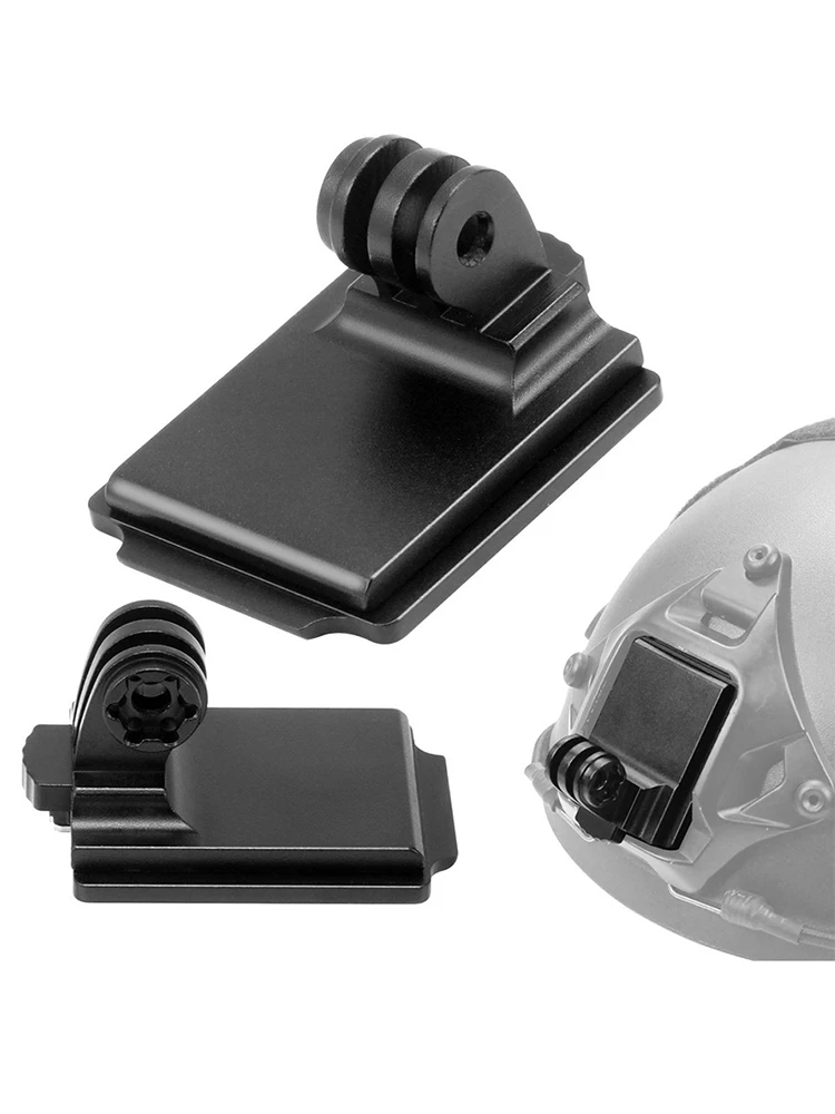 Aluminum Tactical Helmet Mount Metal Base for GoPro Hero 12 11 10 9 8 5 Insta360 ONE R X2 X3 DJI Osmo Action Camera Accessories