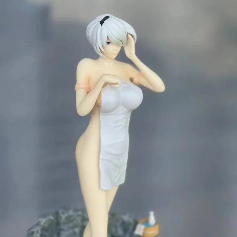 Pvc Gaming Peripherals Nier:Automata Yorha No 2 Type B 2b Action Figure Bathing Scene Pvc Model Toys Collection Ornament Gifts