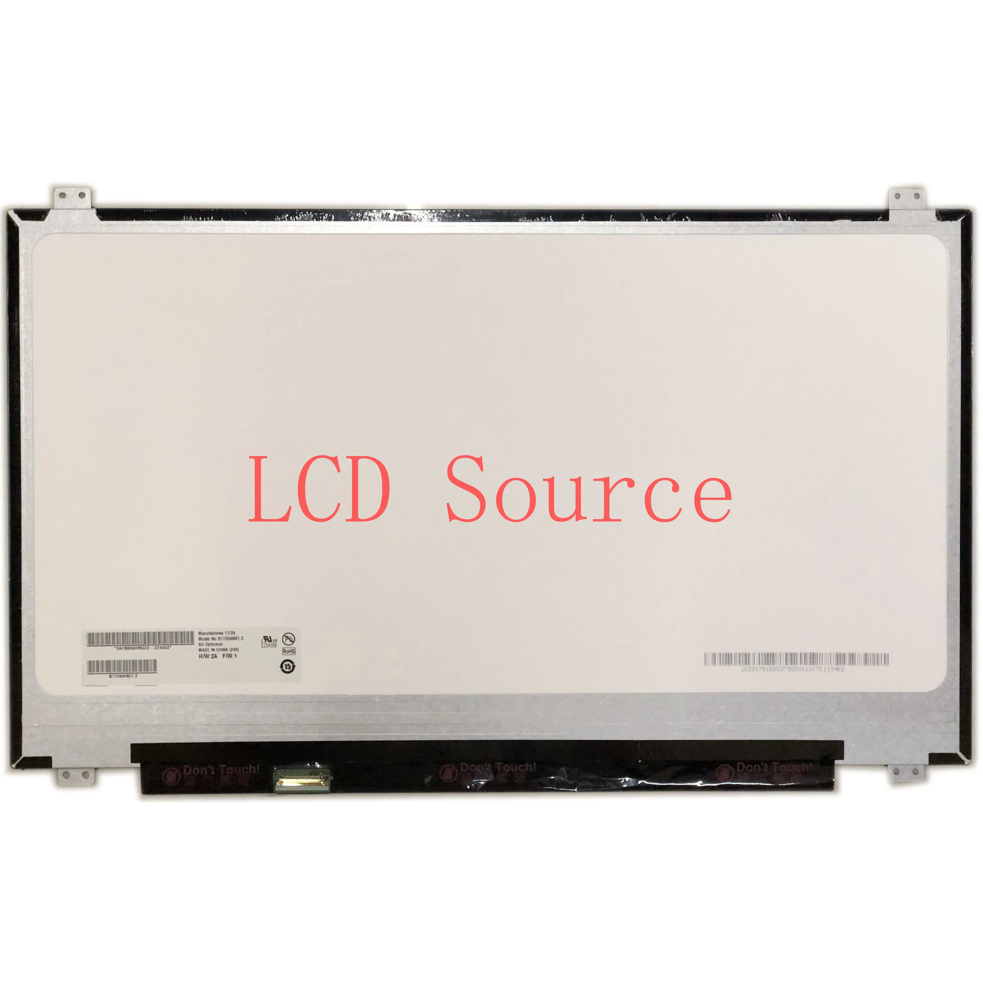 B173HAN01.3 fit LTN173HL02 LTN173HL01 LP173WF4 SPF1 B173HAN01.0 B173HAN01.7 N173HCE-E31 30 pin IPS LCD SCREEN PANEL Display