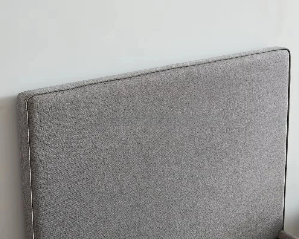 اللوح الأمامي من القماش بإطار خشبي منجد للأطفال، سرير منزلي، فندق للأطفال