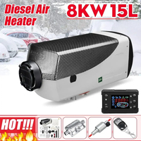 5-8KW Car Heater Diesel Air Heater 24V Uiniversal Remote Control Truck Boat Bus RV Trailer Air Diesel Parking Heater