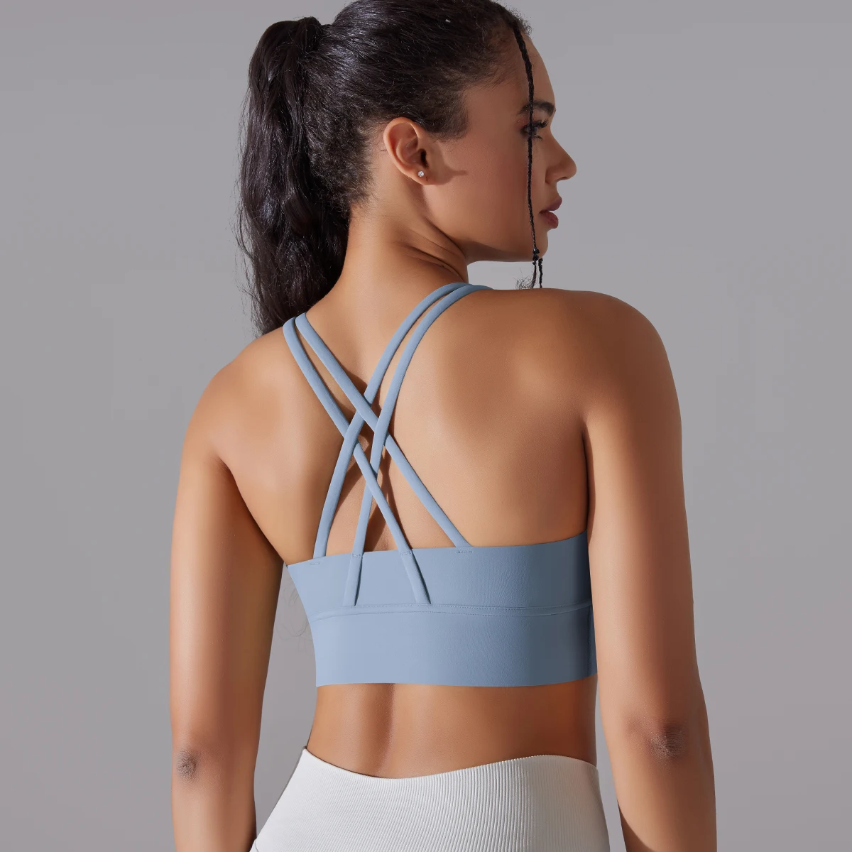 Frauen Yoga BraTank Tops für Fitness Nacktes Gefühl Sport Bh Gym Weste Frauen Leibchen Workout Unterwäsche Sportswear Outfit – Detail 36