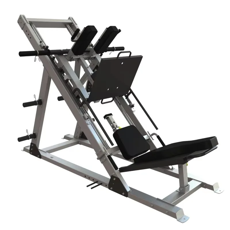 

Unisex Plate-Loaded Comprehensive Fitness Equipment, Incline Squat & Reverse Kick Training Device
