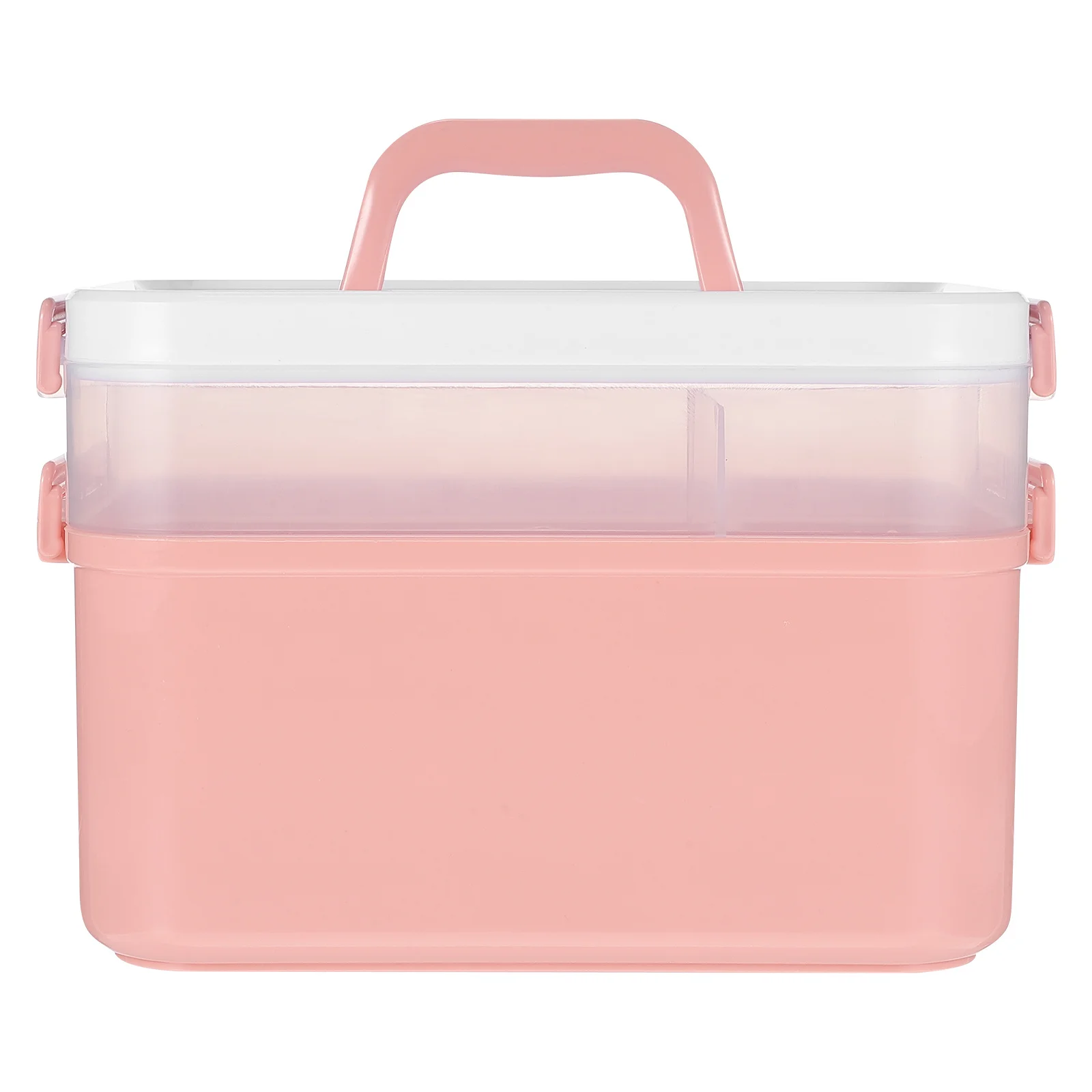 

1Pcs Nail Art Tool Box Durable PP Plastic Nail Polish Glue Storage Organizer Portable Manicure Supplies Case for Home Salon
