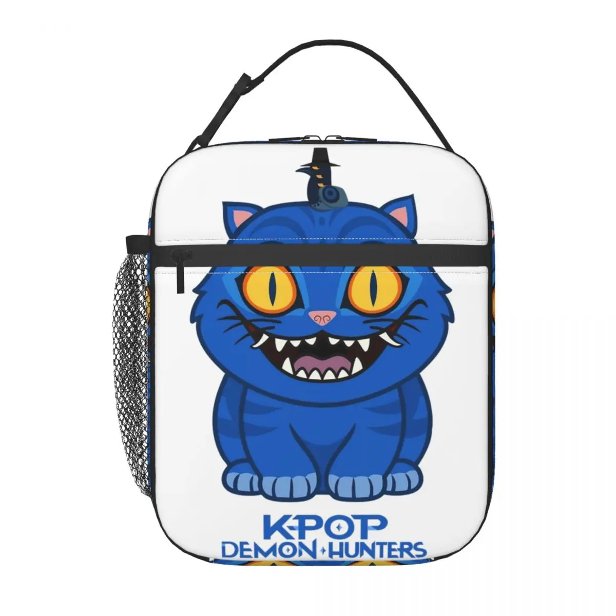 

Крупающий тигр, скрытая птица, Kpop, охотники на демонов, изолированные сумки для обеда, сумка-холодильник, контейнер для еды, большая сумка-тоут, ланч-бокс, школьные путешествия