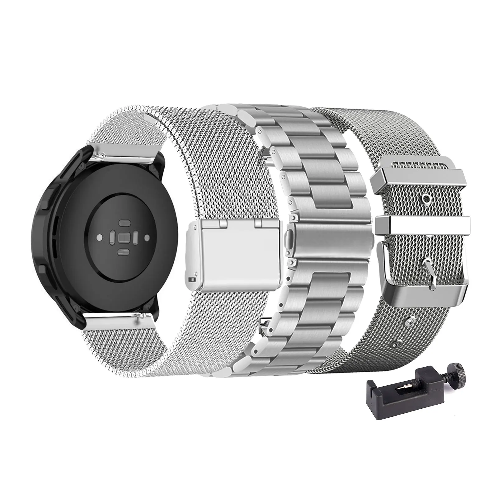 

3 шт. металлических ремешков для часов Moto Watch 120 для мужчин и женщин