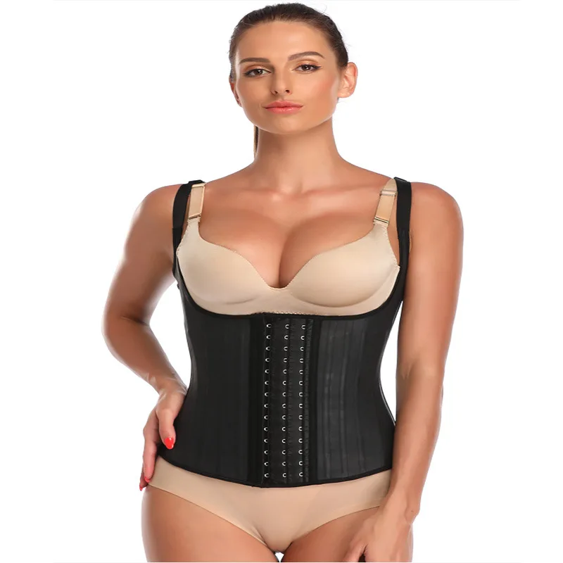 

Invisible Double Belt Corset Summer Shaping Underwear Slimming Sheath Woman Flat Belly Waist Trainer Body Shaper Shapewear Women