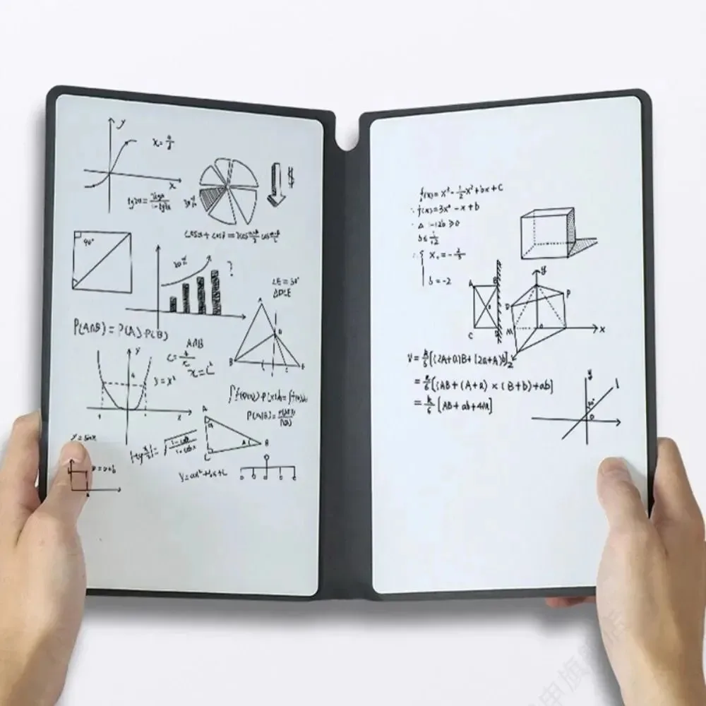 1-delige herbruikbare whiteboard-notitieboekjesset met whiteboard-pen Wisdoek Lederen memoblok Wekelijkse planner Draagbaar stijlvol kantoor