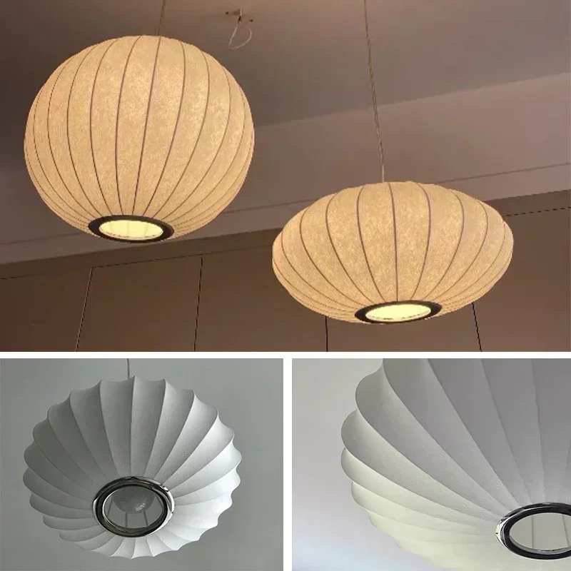 Dania Jedwabna lampa wisząca LED Designerska lampa wisząca do salonu Hotel Hall Restauracja Nowoczesny wystrój domu Factory Direct