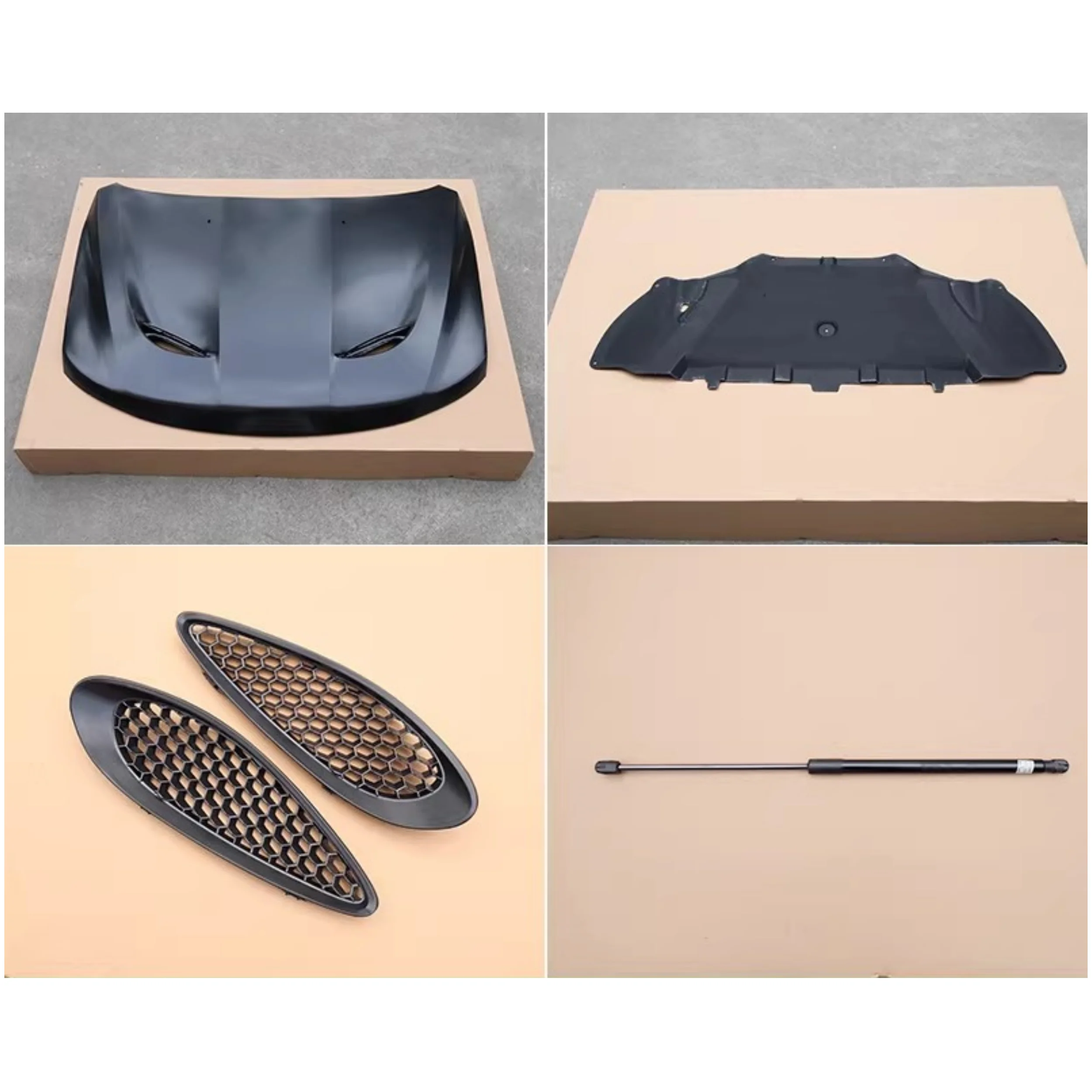 

Undercoat Engine cover Hood for Jeep Grand Cherokee 2014-2018 modified SRT8 Style Bonnet hood Body Kit Car accessories