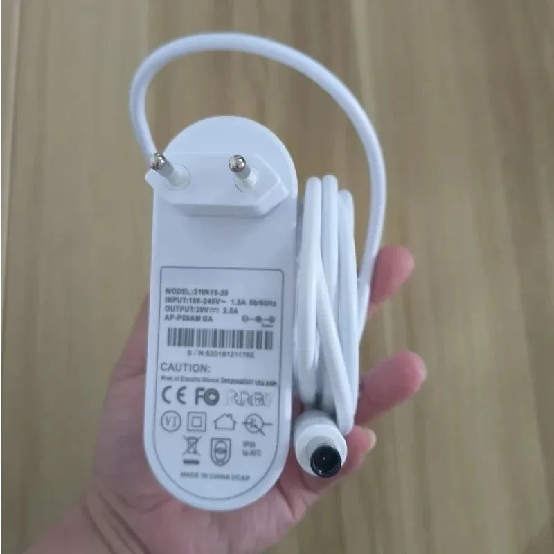 

20V 2.5A Air Purifier Power Adapter for Dyson TP04 TP05 TP06 BP01 DP04 Fan Replacement Charger