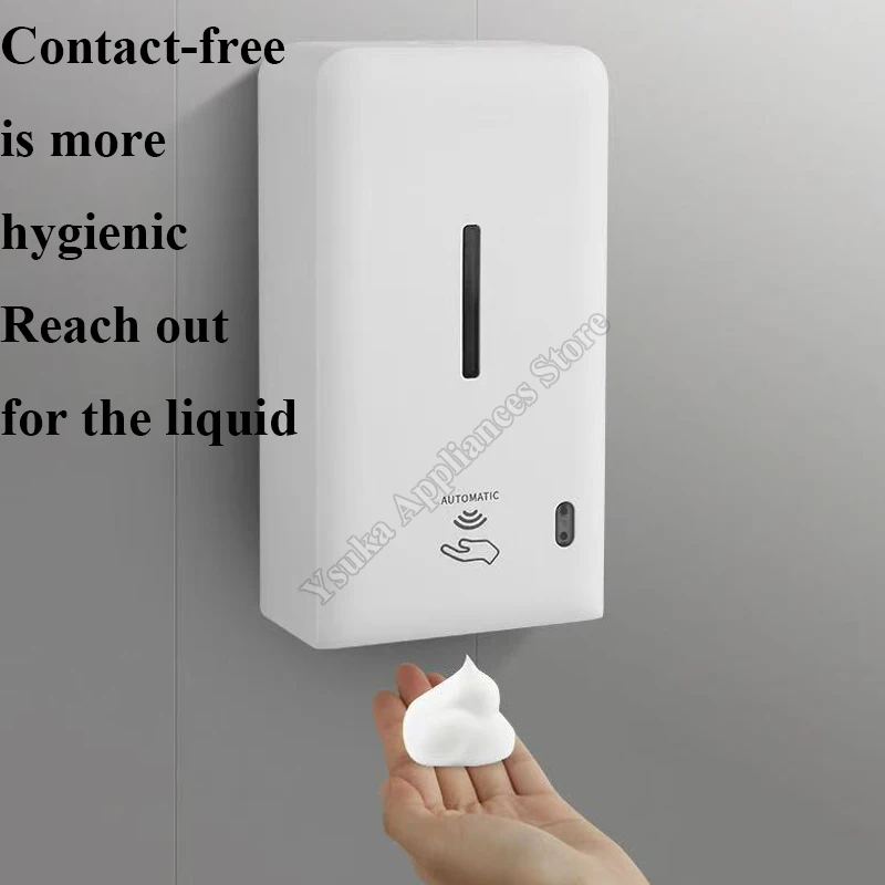 

Induction Hand Washing Instrument Automatic Wall-Hanging Punch-Free Hand Sanitizer Large-Capacity Machine