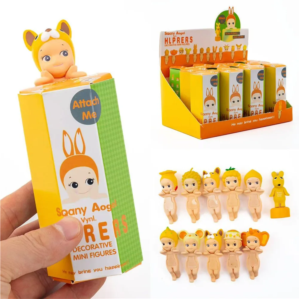 Productos puntuales, muñecas Sonny Angel, caja ciega, serie de Ángel tumbado, figuras de Anime, caja sorpresa de dibujos animados Kawaii, juguetes para niños, regalos