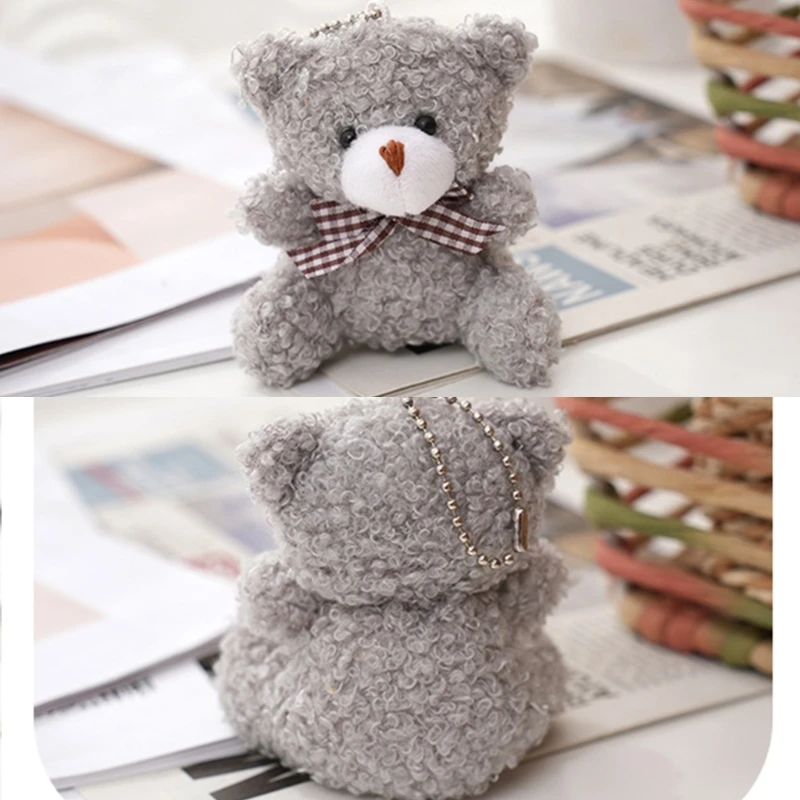 PLCPDM Portachiavi con ciondolo a forma di tartaruga in peluche a forma di tartaruga, grazioso ciondolo per auto, zaino, decorazione alla moda per