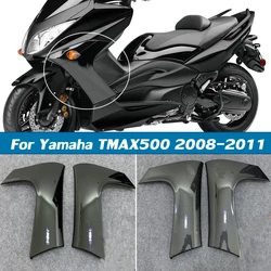 Motorcycle Accessories TMAX 500 Side Panel Fairing Cover Cowl Bodywork for Yamaha TMAX500 T-MAX T-MAX500 08 09 2010 2011 Carbon