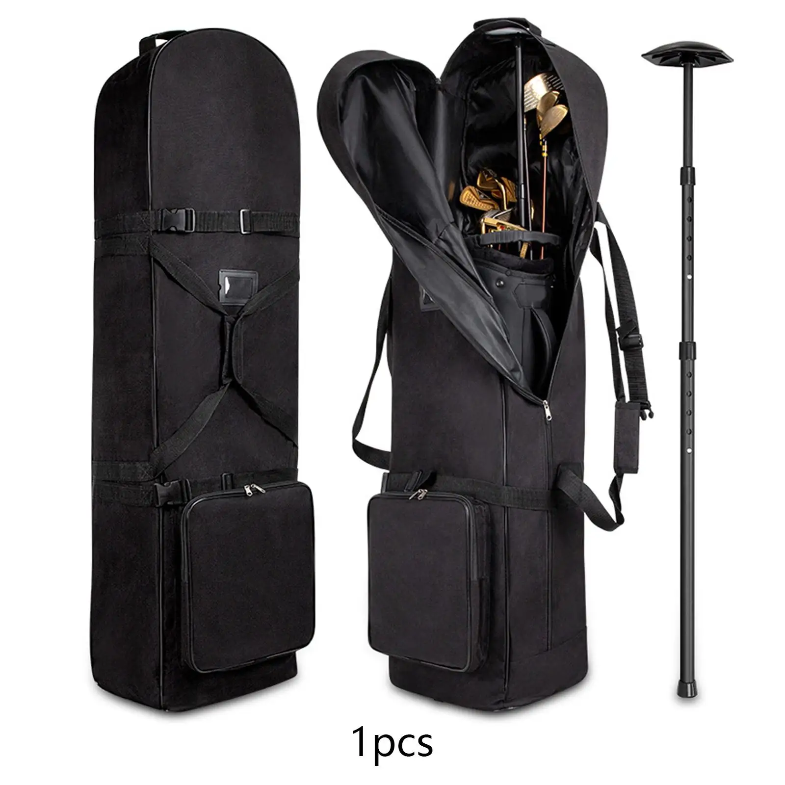 Golf Travel Bag for Airlines Folding Large Capacity Golf Club Case Cover