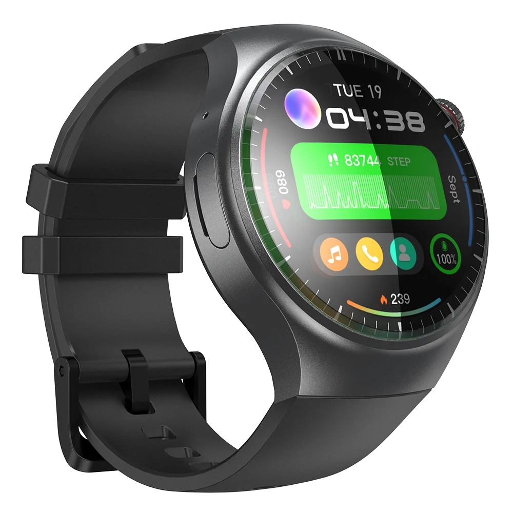 Factory Wholesale 2025 Android Programmable Smartwatch AMOLED Display 5G GPS WIFI BT Mic Speaker Motor IP67 Sleep Tracker