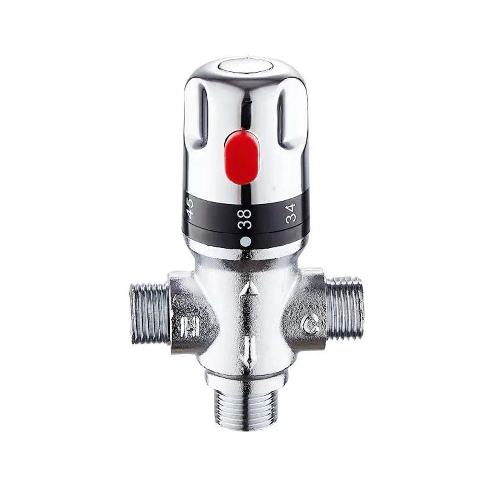 

Thermostatic Mixing Valve Bathroom Faucet Temperature Mixer Control Thermostatic Valve Home Improvement Temperature Control Pipe