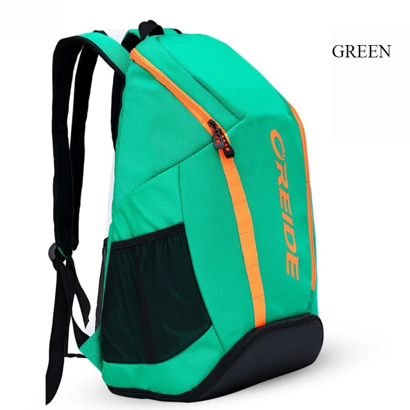 Badminton Bag Backpack Sports Storage Tennis Racket Bag with Independent Shoe Compartment Schoolbag Travel Sports Fitness Bag