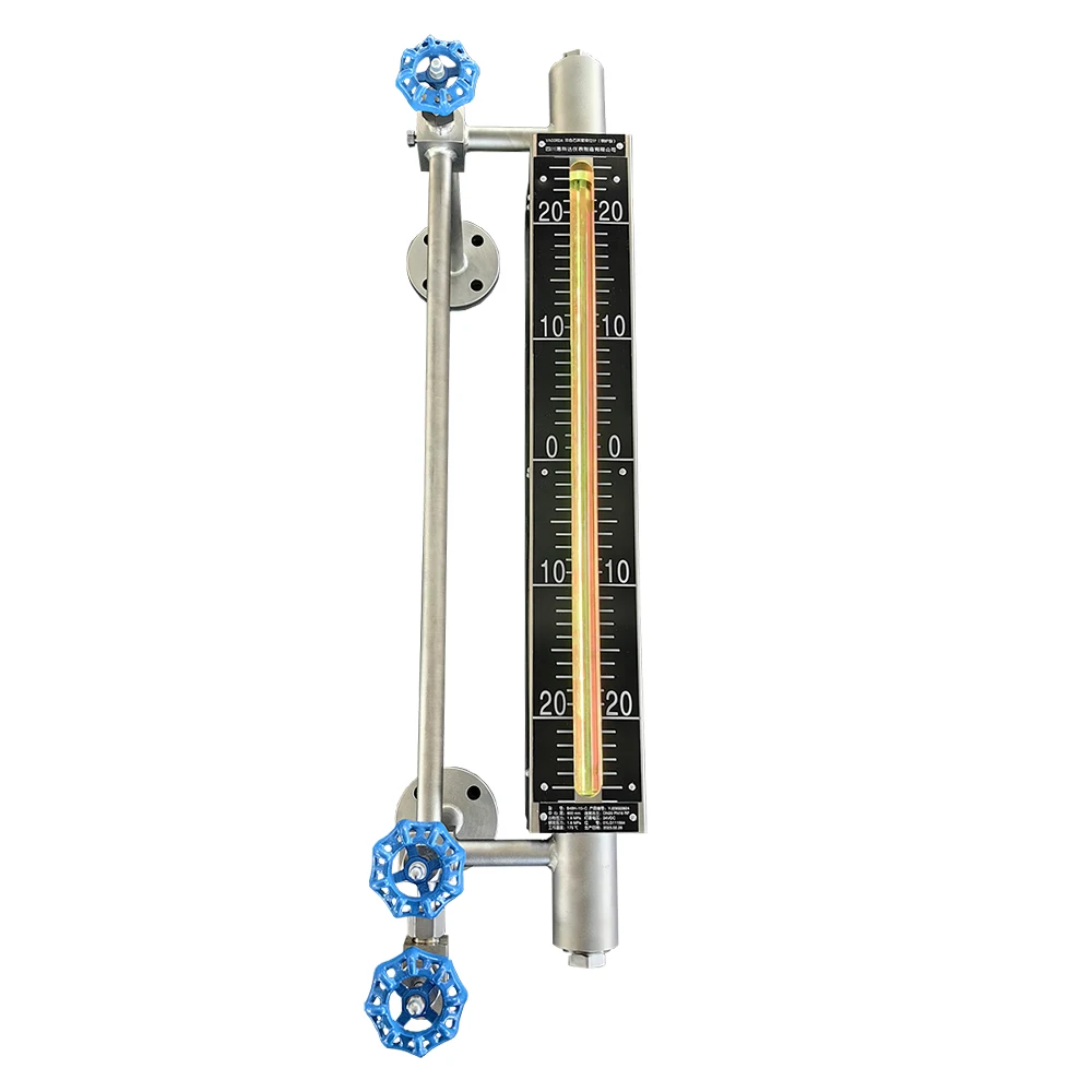 Bicolor Quartz Tube Level Indicator with LED Light for  Measurement