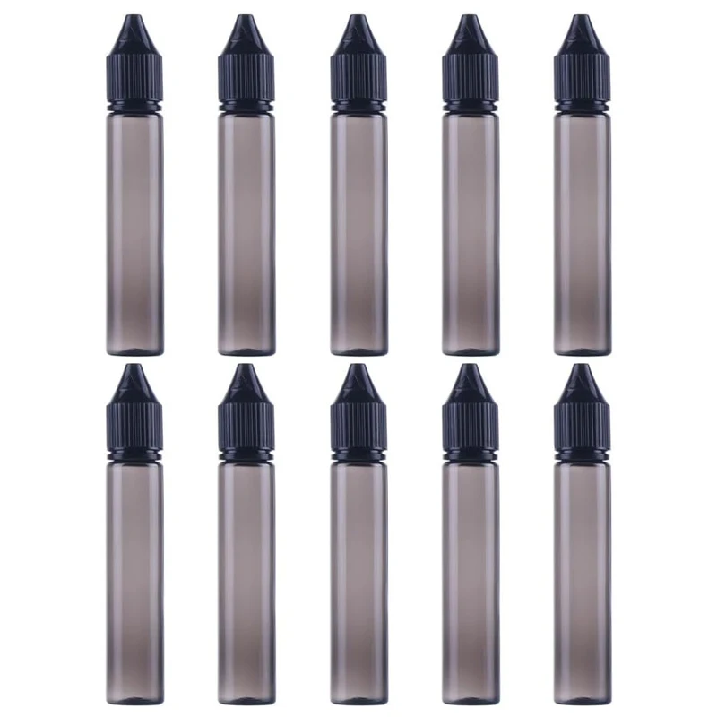 

30Pcs 30ml Empty Mini Plastic Dropper Bottles Theft Screw Caps Portable E-Liquid Containers