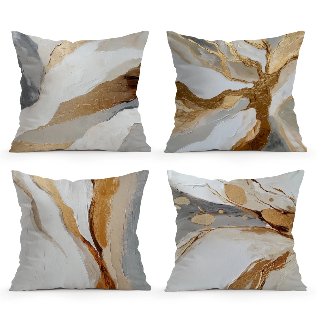 4Pcs/Set Abstract A…