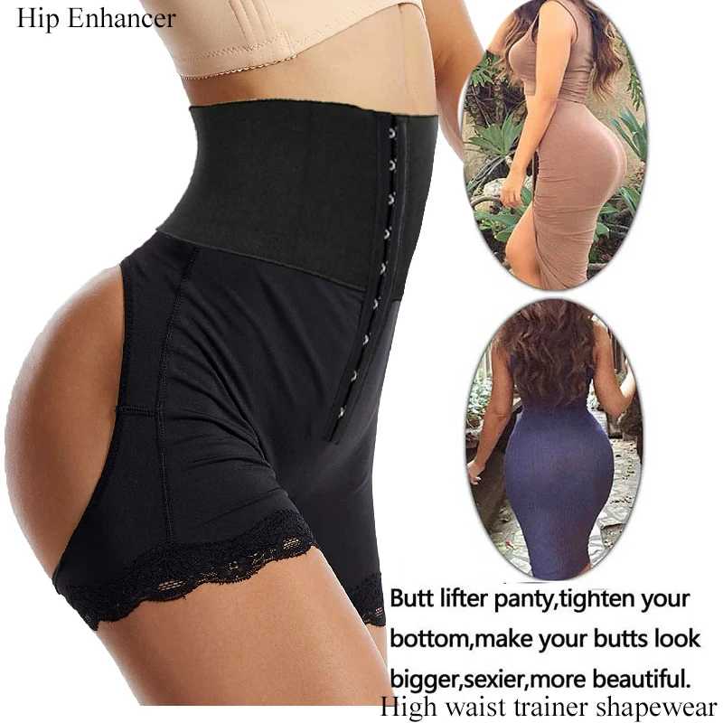 Butt Lifter Shapewear Belly Control Panties Women  Ass Up Hip Enhancer Body Shaper Waist Trainer Shorts Body Shapewear Underwear