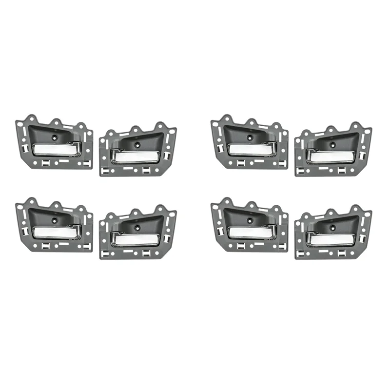 

8Pcs Inner Door Handle Pull For Jeep Grand Cherokee 2005-2011 1JV471J3AA 1JV461J3AA 5HR411J3AK 5HR421J3A LHD-N25R